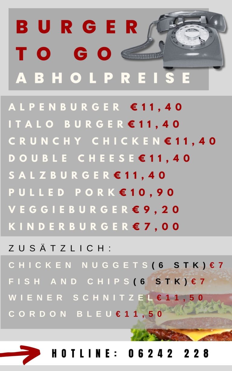 Lust auf Burger?